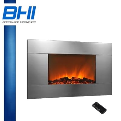 Electric Wall Mount Fireplace 36