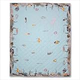 Underwater Haven Throw Quilt Lap Throw Quilt