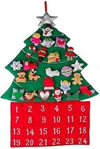 Vermont Christmas Company Christmas Tree Fabric Advent Calendar