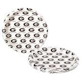Georgia Bulldogs Disposable Plastic Plates (12 Pack)