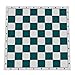 WE Games- Tournament Roll Up Vinyl Chess Board- Green and White