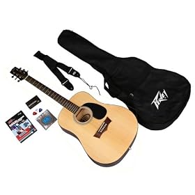 Peavey Full Natural Acoustic Guitar Package - 595290