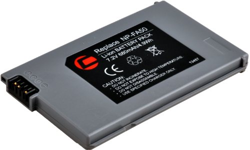 Carat Electronics Lithium-Ion Akku f&uuml;r Digitalkameras ohne Memory Effekt (Sony NP-FA 50, 7,2V, 680mAh)