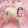 Amy Lacombe Whimsiclay Cat Dahlia