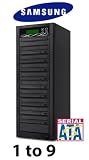 SATA DVD Duplicator Built-in Samsung Burner (1 to 9 Target) CD/DVD Duplication Disc Copier