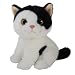 Wild Republic 88806 - Wild Watcher Katze�Kuscheltier aus Pl�sch- Neuheit, schwarz und weiss 18�cm