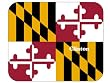 US State Flag - Clinton, Maryland (MD) Mouse Pad