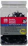 GB PLASTIC DOUBLE COAXIAL STAPLE