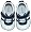 Pediped Kyle Baby Shoes Sneakers Style Navy White, X-Small (0-6 Months)