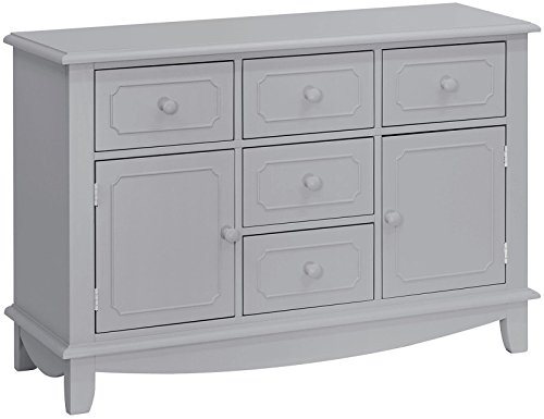 Million Dollar Baby Classic Sullivan Double-Wide Dresser, Grey Finish
