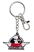 Search : Peanuts Snoopy keyring / zipper pull - Flying Ace on the roof metal keychain
