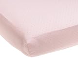 Springmaid Baby Dot Crib Sheet - Pink