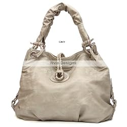 Naomi's Oversized Everyday Hobo/Handbag - Grey