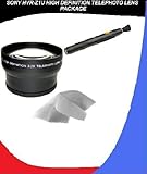 Sony HVR-Z1U 2.2x High Definition Telephoto Lens (72mm) Made By Optics + DI ....