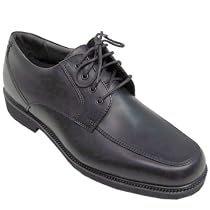 Rockport Men's Longview Black Leather Dress Shoes