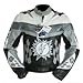 Motorrad Leder Jacke Motorradjacke yamaha-r1-r6-grau