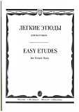 cover of Easy etudes for french horn.