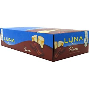 Clifbar Clifbar Luna Bar - 15 Pack S'mores S'mores, 15 Pack