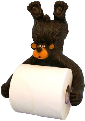 Wildlife Creations Hanging Bear Toilet Paper Holder
