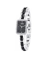 Classic Woman Watch Bling Crystal Fashion Women Lady Girl Gift Black Dress Bracelet Quartz Watch