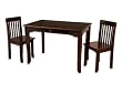 Kidkraft Avalon Table and Chair Set - Espresso