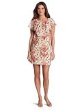 Julie Dillon Women's Printed Flutter Sleeve Dress