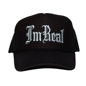 Im Real Mesh Trucker Baseball Cap - Black