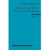 Heinrich von Kleist: Der zerbochne Krug. Lekt�reschl�ssel