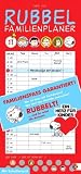 Peanuts Rubbel Familienplaner 2011: Mit Schulferien - 5 Spalten und 15 Rubbelfeldenr pro Monat - 