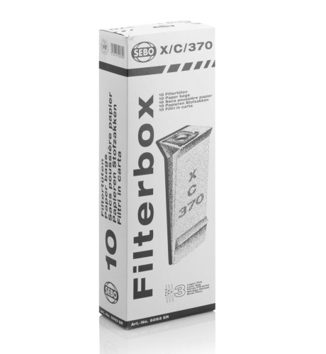 10 Sebo X Series Filter Bags