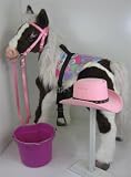Butterscotch S'mores Interactive Horse Saddle Set Hearts!