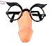 Crazy Night Flesh Pecker Nose with Eyeglasses Hen / Bachelorette Night Party Favors Pack of 1Pcs Eyeglasses 4Pcs Straws