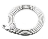 Beautiful 1.5mm 925 Sterling Silver Snake Chain Necklace 16 18 20 24 you choose!