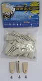 Coolaroo Seilspann Markise Zusatzclips - 30x Laufhaken