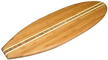 Bamboo Surfboard Cutting Board - Barware - Serving Board