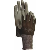 Nylon Gloves:Atlas Glove NT370BBKS Small Atlas Nitrile Tough Gloves