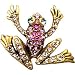 Jay Strongwater Jumping Frog Tack Pin