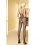 Leg Avenue Seamless spaghetti strapped fishnet bodystocking