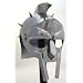 Greek Gladiator Maximus Helmet Spiked: Spartan Helm