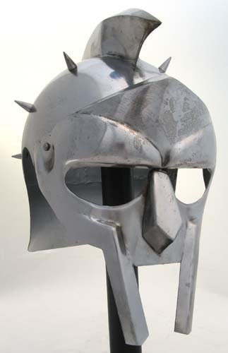 Gladiator Roman Maximus Style Helmet Armor with Spikes