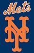 New York Mets Applique Embroidered Banner Flag 44"x28" MLB Baseball Fan Shop Sports Team Merchandise