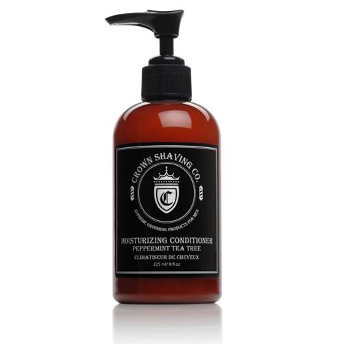 Wen Hair shampoo:Crown Shaving Co. Peppermint Tea Tree Moisturizing Conditioner - 8 oz Images