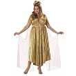 A Vision of Golden Beauty in this Truly Romantic PLUS Size Aphrodite Goddess of Love Costume - Great for Mythical, Goddess, Egyptian, Cleopatra & More!