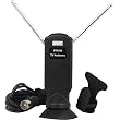 August DTA220 - DVBT Fernseher-Antenne- Tragbare Doppelstabantenne f�r Digital TV / DVB-T Tuner Stick / DAB - Mit Saugfu� und Befestigungsclip