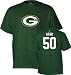 A.J. Hawk Reebok Name and Number Green Bay Packers T-Shirt - XX-Large