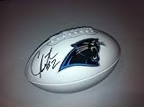 CAM NEWTON Autographed Hand Signed CAROLINA PANTHERS Football- NFL TOP Draft Pick