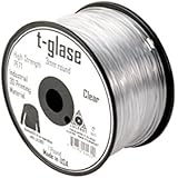 LulzBot Taulman T-Glase PET 3D Printer Filament, 1 lb. Reel, 3 mm, Clear
