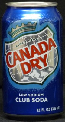 Canada Dry Diversion Safe - Club Soda