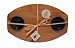 Out of the Woods of Oregon Double Bread and Oil Board with 2 Blue Dipping Bowls