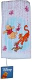 Winnie The Pooh, Tigger, Piglet And Kangeroo Bouncing Around With Butterflies Hand Towel